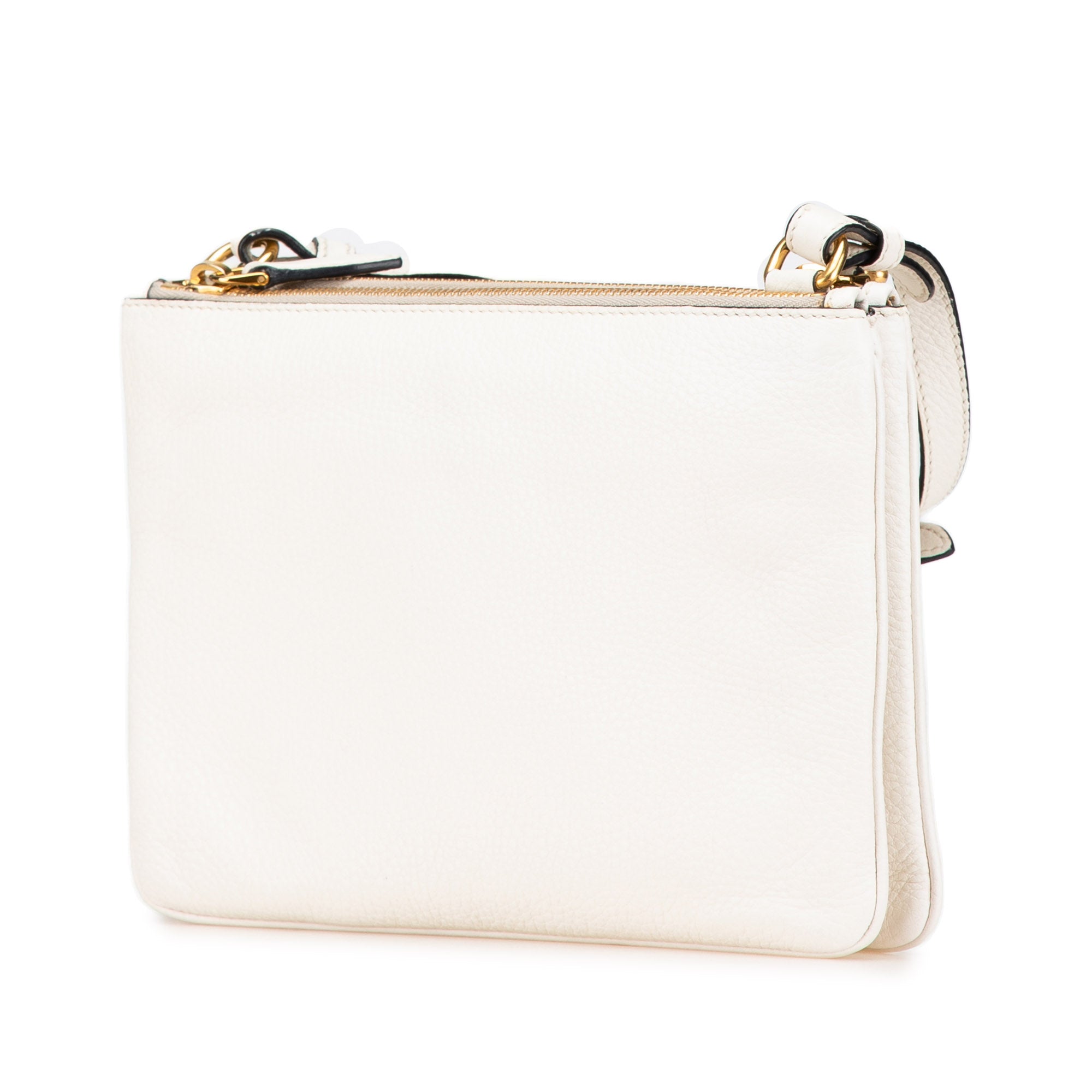 Vitello Phenix Double Zip Crossbody