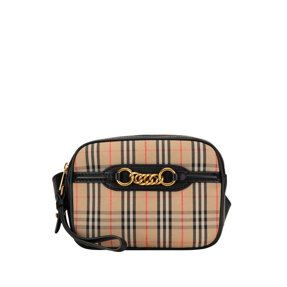 Haymarket Check Knight 1983 Link Belt Bag_0