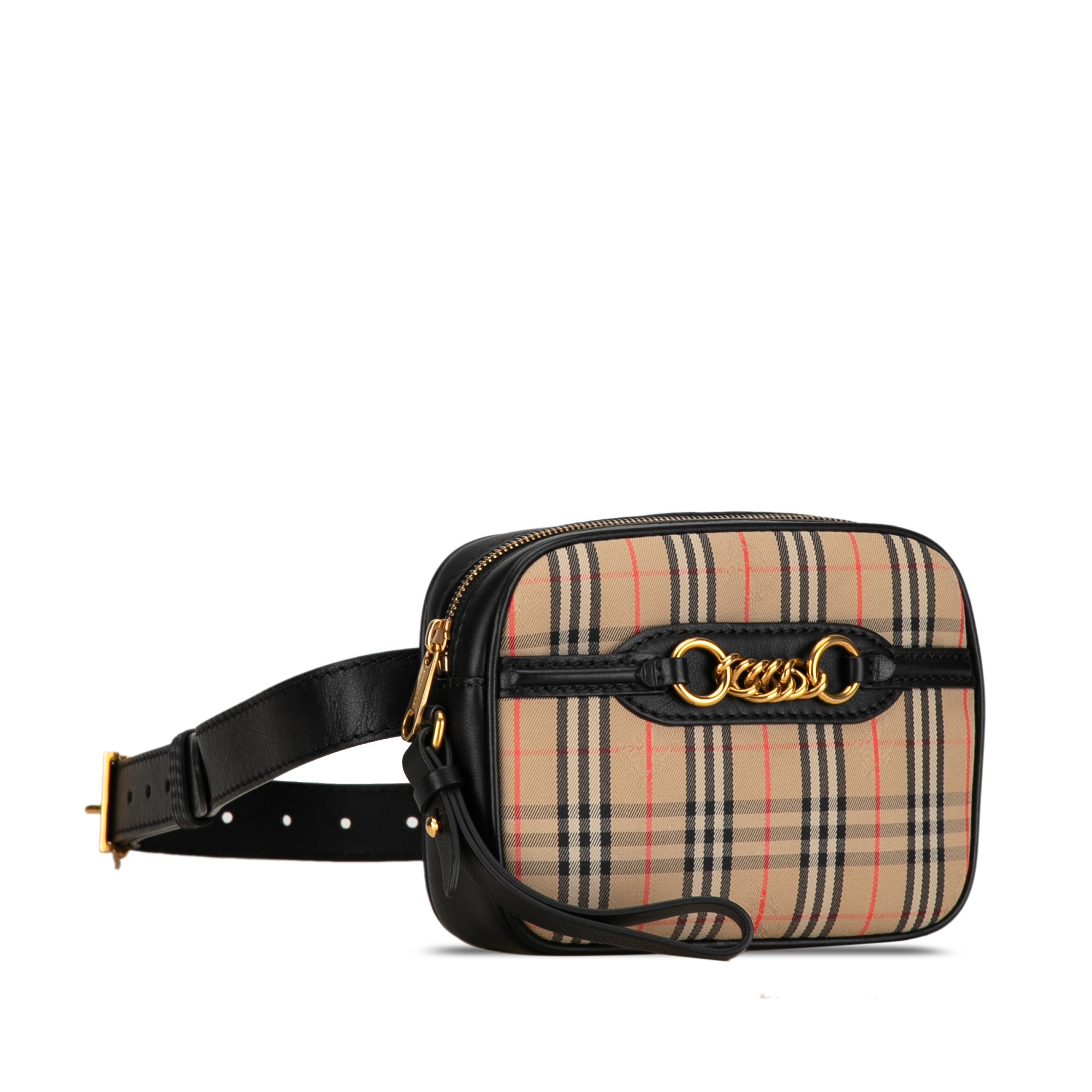 Haymarket Check Knight 1983 Link Belt Bag_1