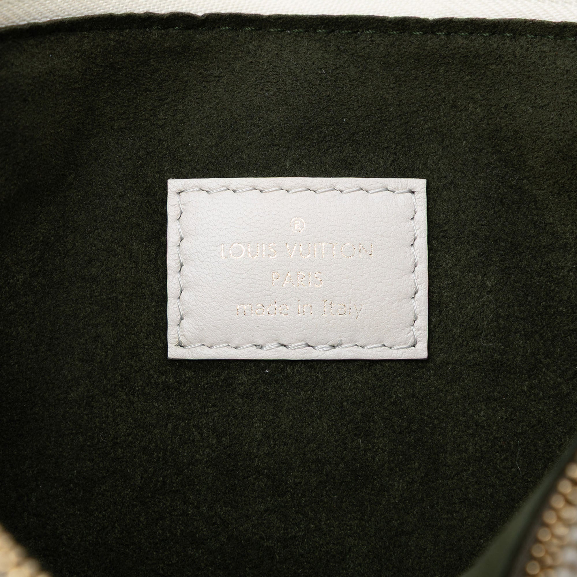 Monogram Embossed Puffy Lambskin Coussin PM