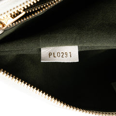 Monogram Embossed Puffy Lambskin Coussin PM