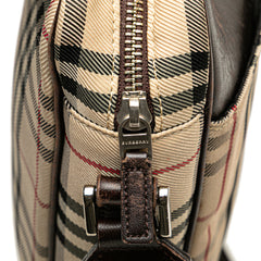 House Check Canvas Crossbody
