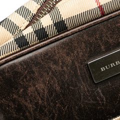 House Check Canvas Crossbody