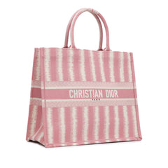 Large Striped Book Tote