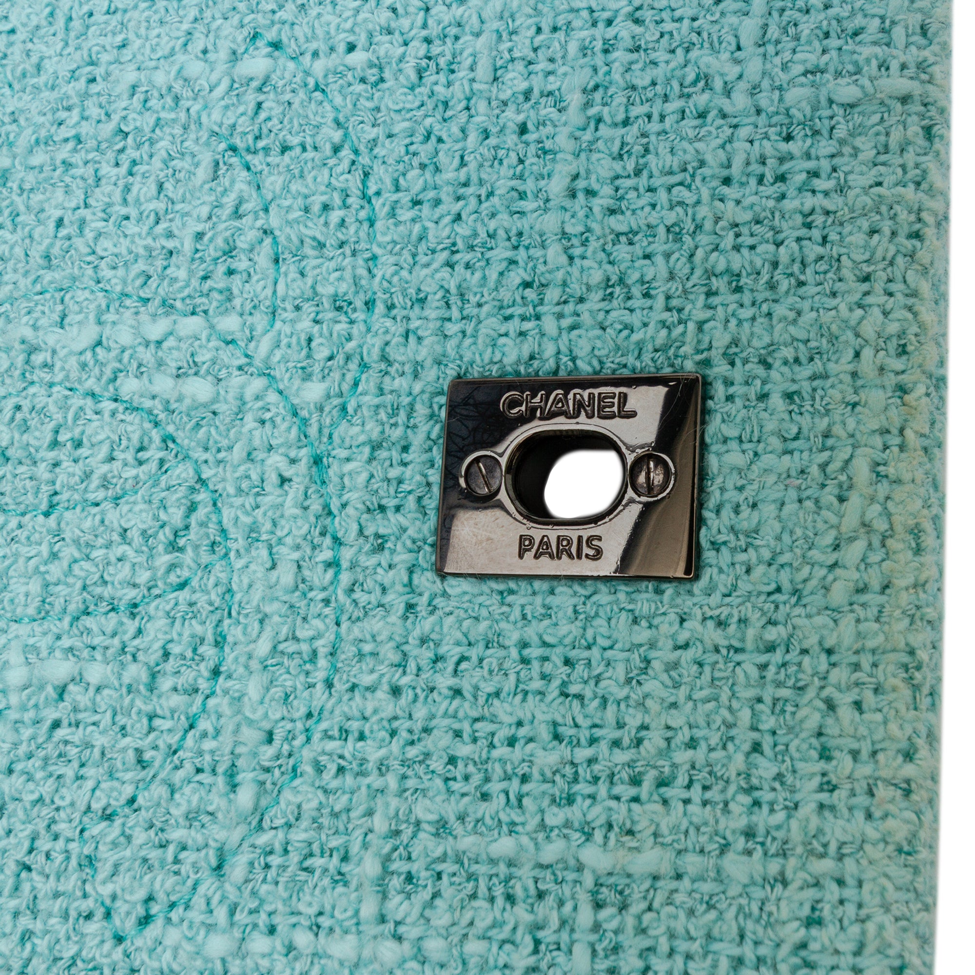 CC Quilted Bicolor Tweed Flap
