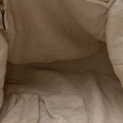 Large GG Canvas Icon Bit Satchel