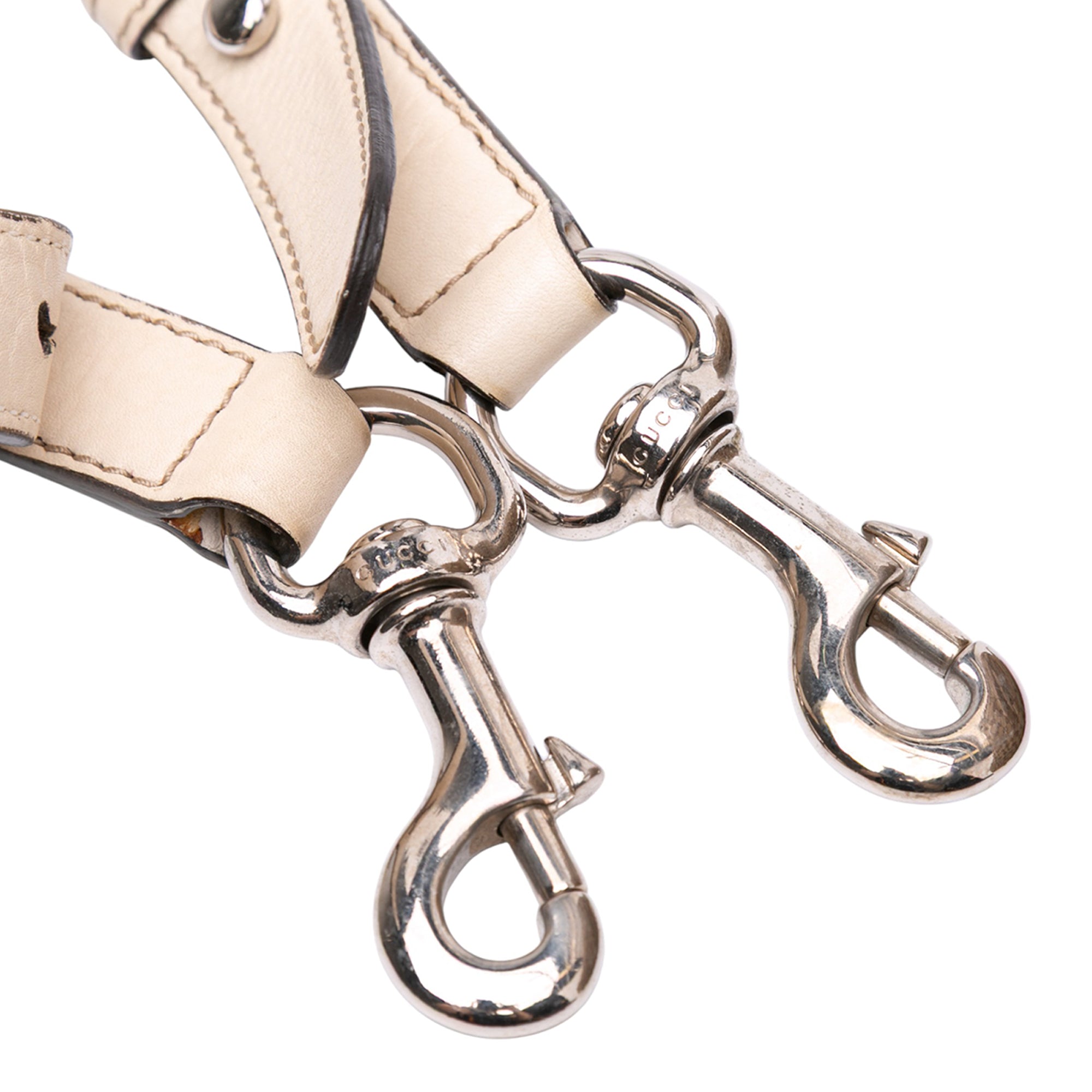 Large GG Canvas Icon Bit Satchel