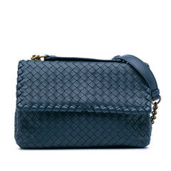 Small Nappa Intrecciato Olimpia Shoulder Bag