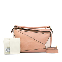 Small Bicolor Puzzle Satchel_9