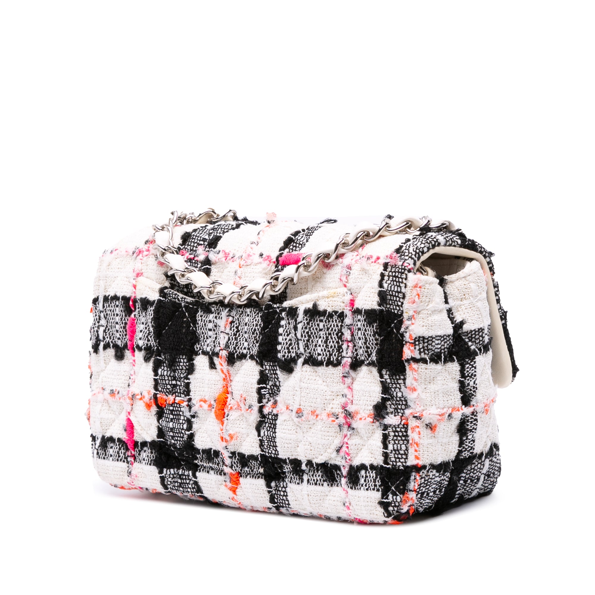 Mini Rectangular Classic Tweed Single Flap