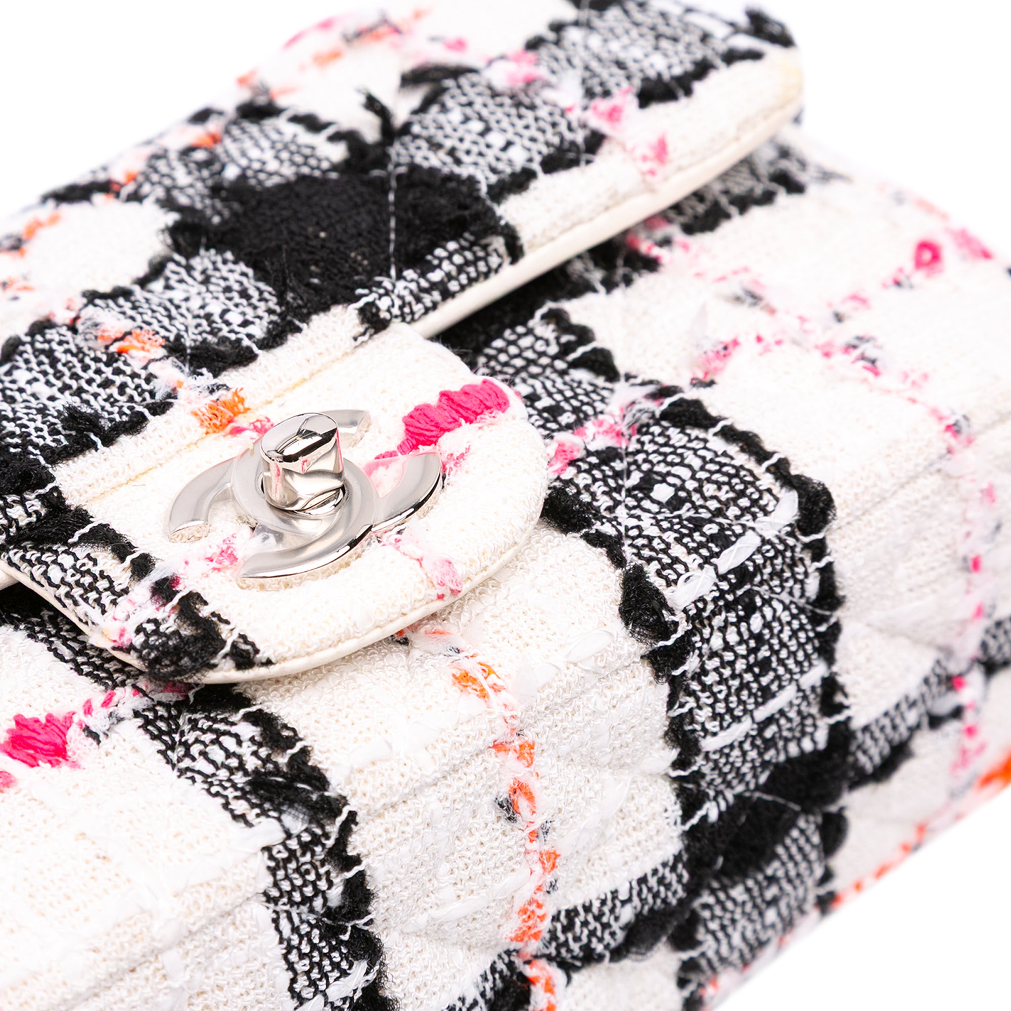 Mini Rectangular Classic Tweed Single Flap