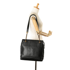 Triple CC Caviar Shoulder Bag
