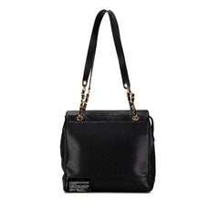 Triple CC Caviar Shoulder Bag