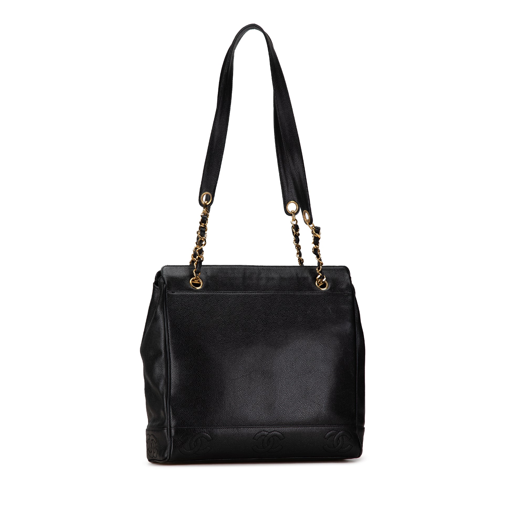 Triple CC Caviar Shoulder Bag_1