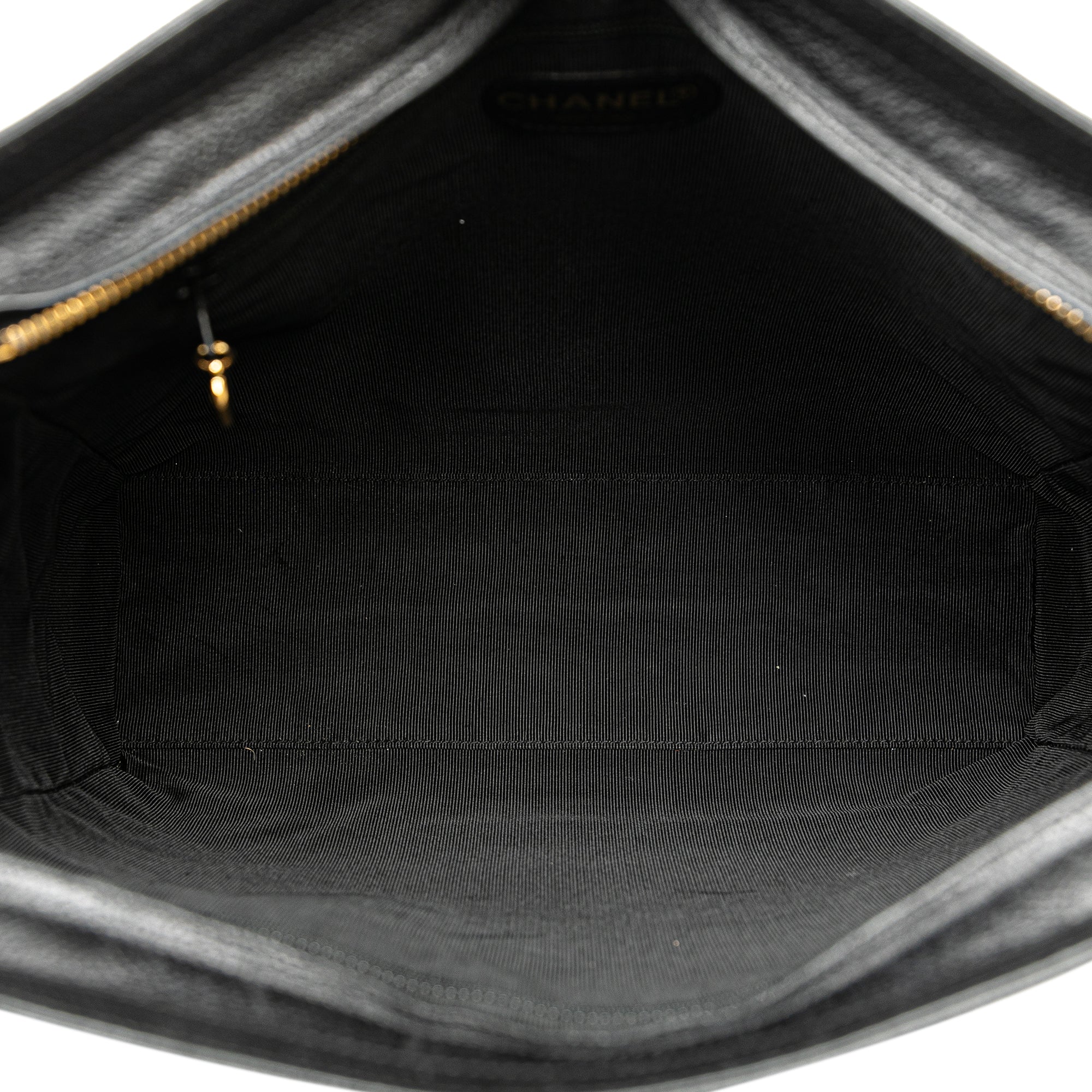 Triple CC Caviar Shoulder Bag