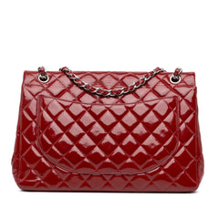 Maxi Classic Patent Double Flap