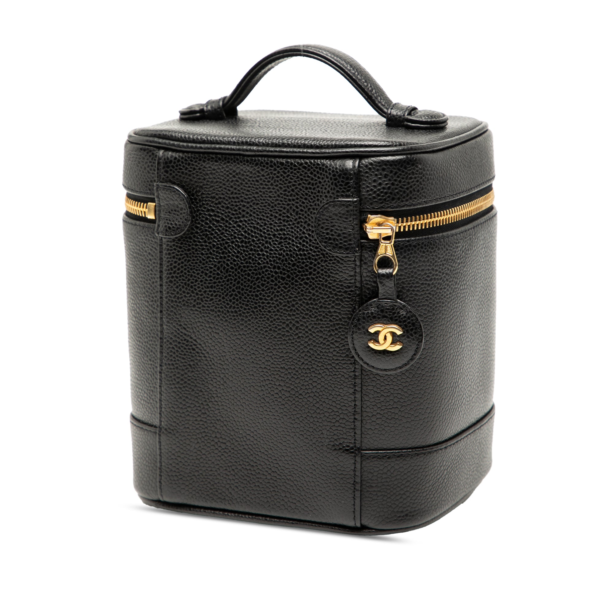 CC Caviar Vanity Bag