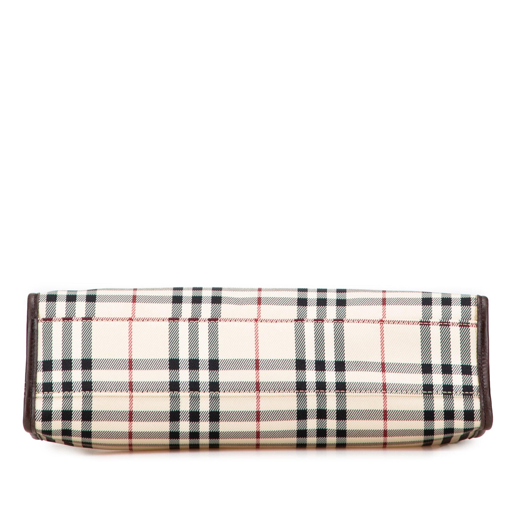 House Check Canvas Handbag
