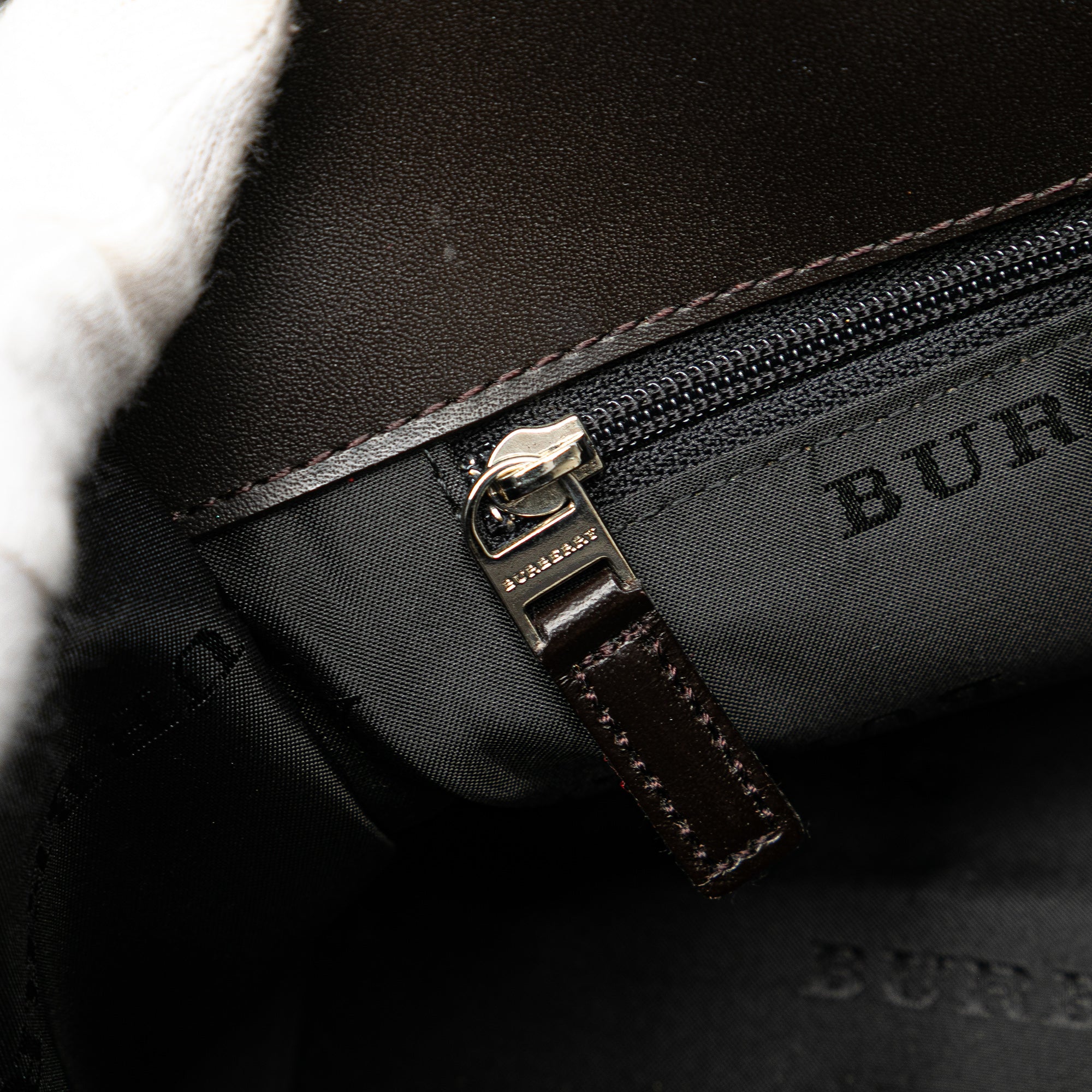 House Check Canvas Handbag