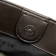 House Check Canvas Handbag