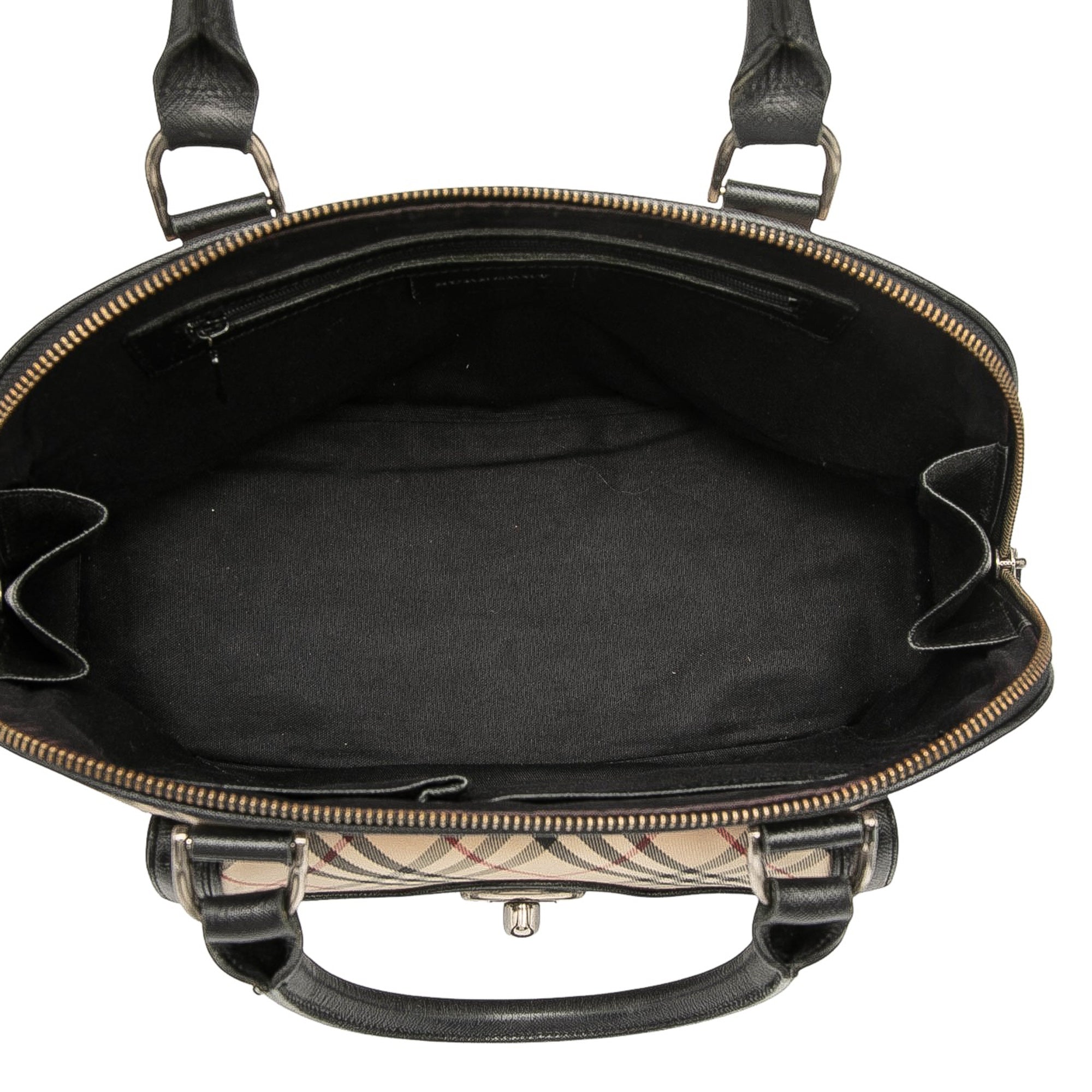 Nova Check Canvas Handbag