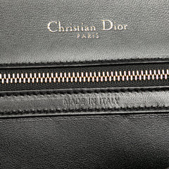 Medium Calfskin Crystal Embroidered Diorama Flap