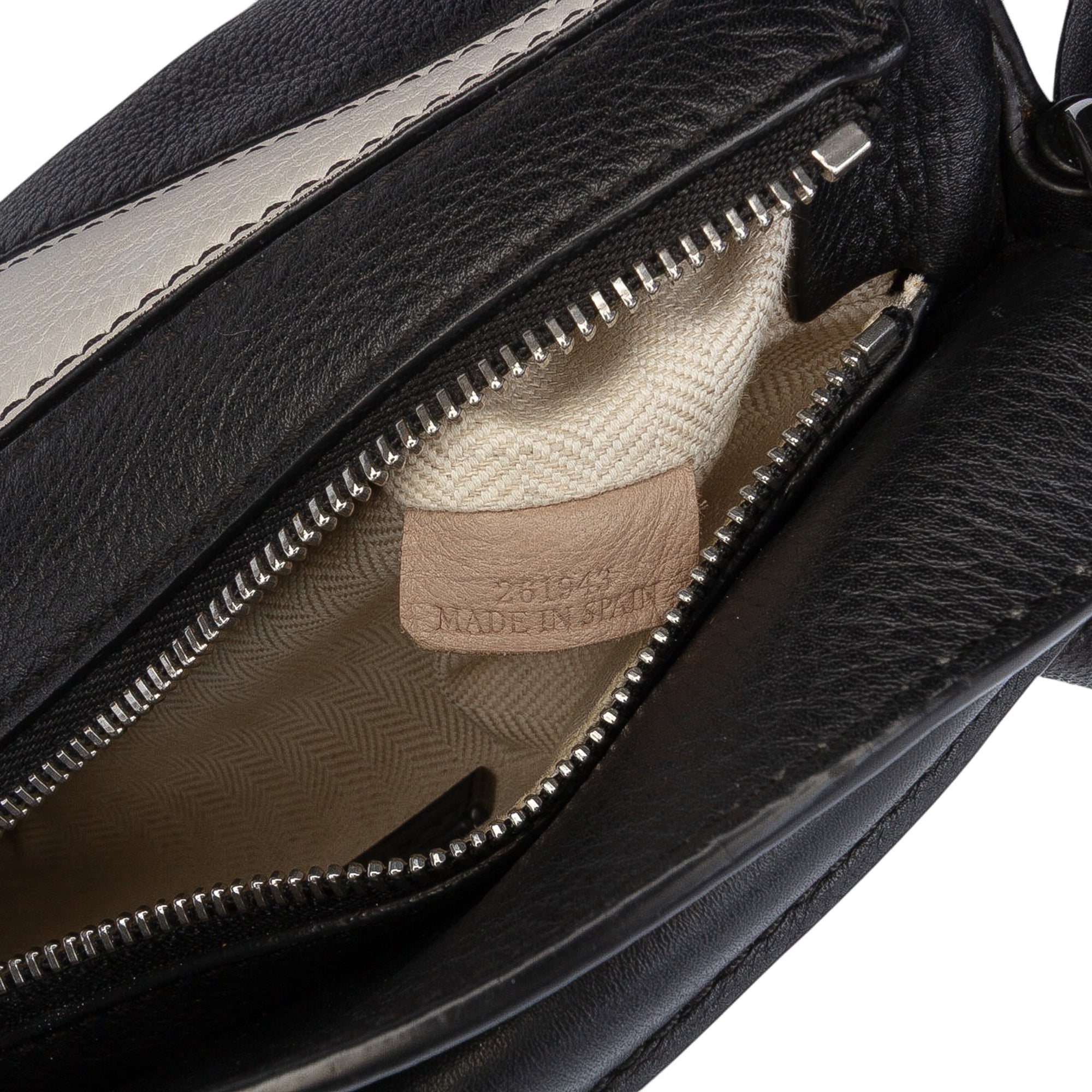 Mini Tricolor Calfskin Puzzle Satchel