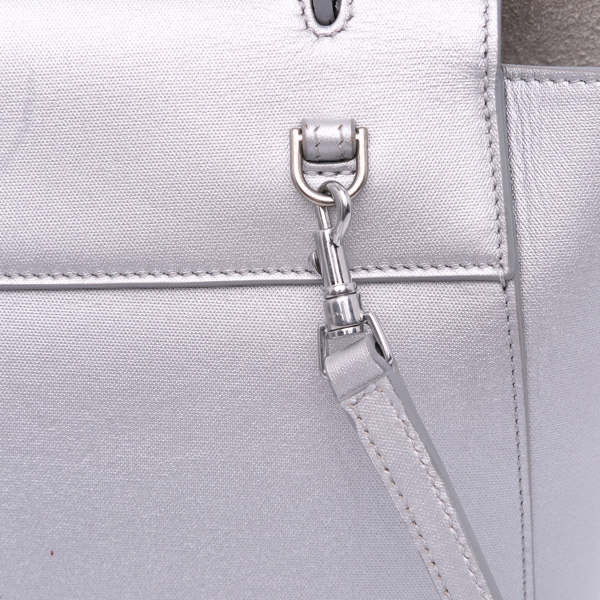 Nano Laminated Calfskin Belt Bag