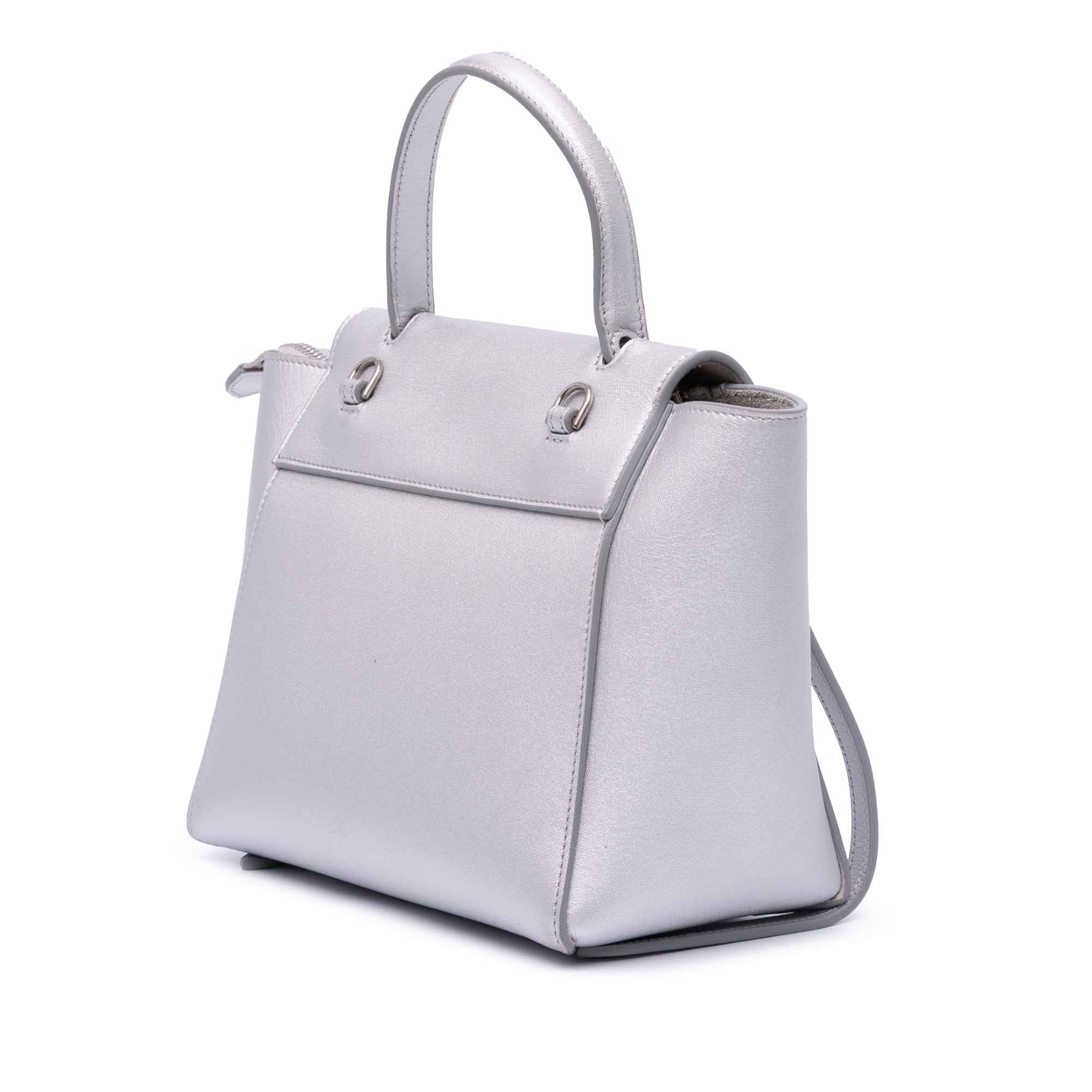 Nano Laminated Calfskin Belt Bag