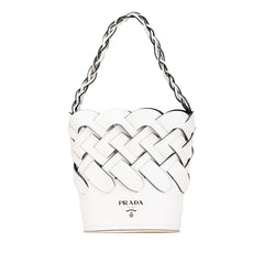 Vitello Intreccio Tress Bucket Bag