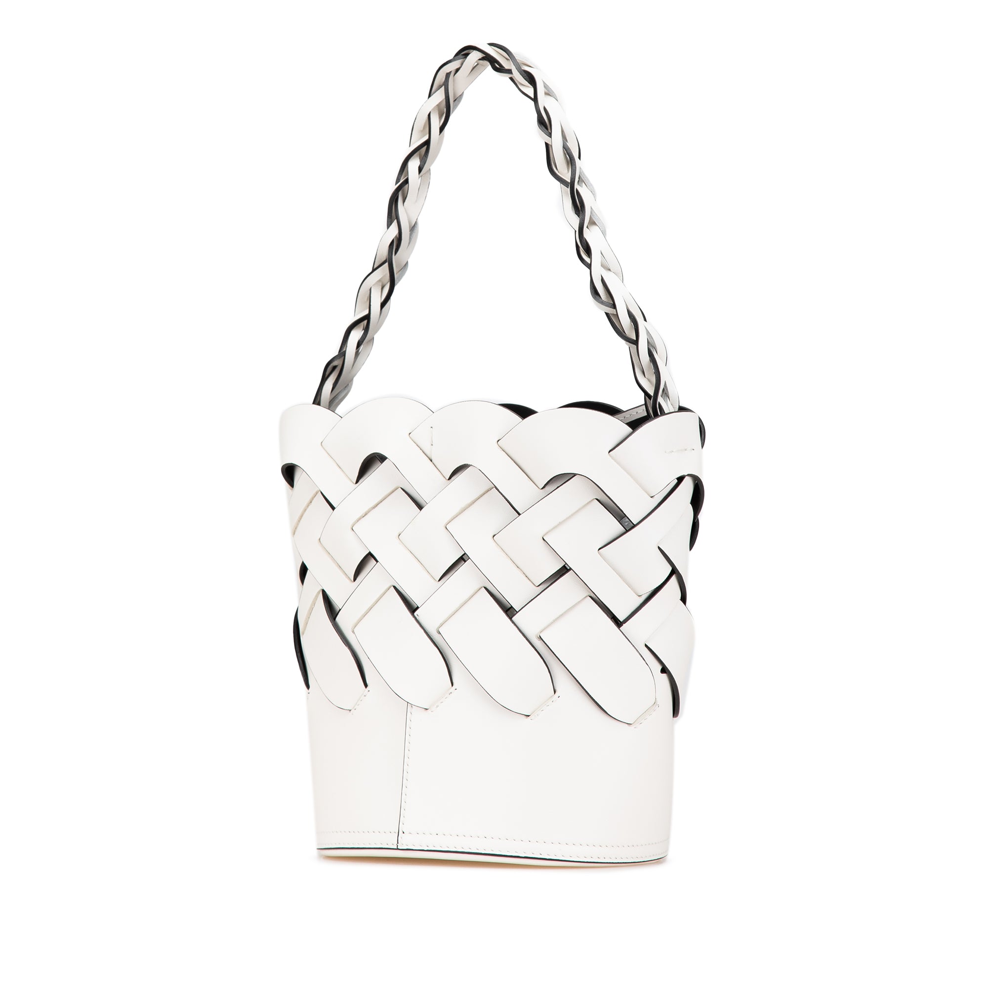 Vitello Intreccio Tress Bucket Bag