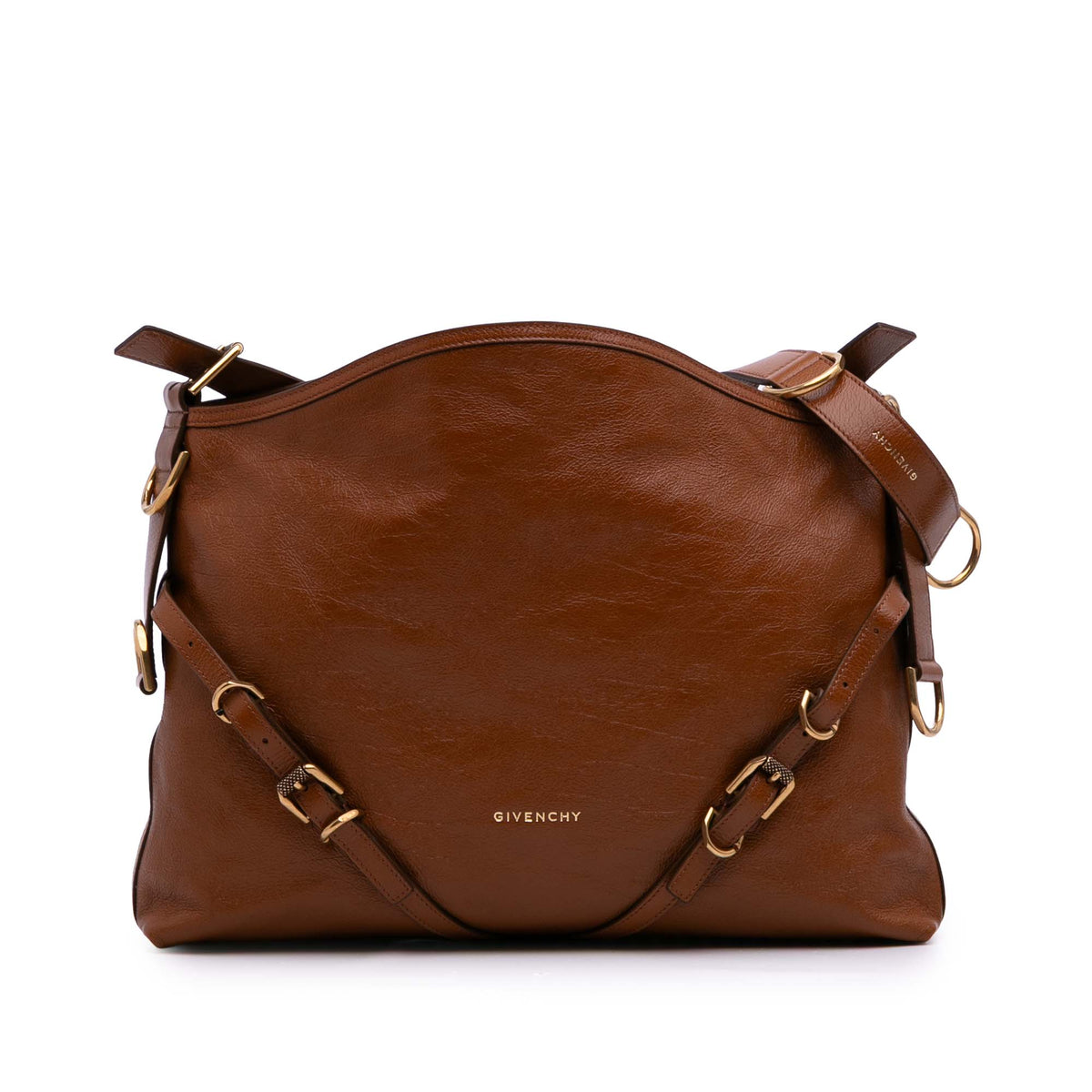 Medium Leather Voyou Crossbody