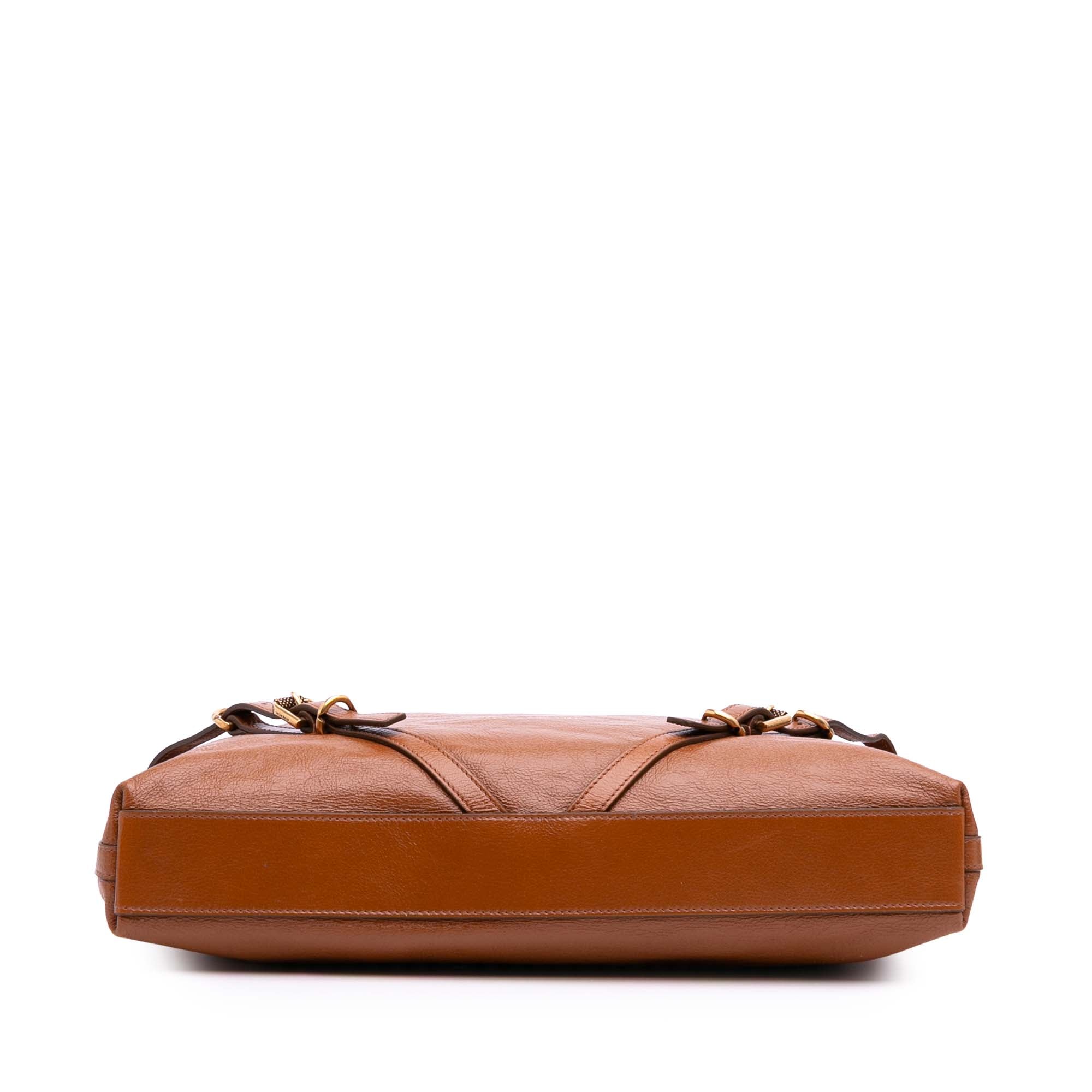 Medium Leather Voyou Crossbody
