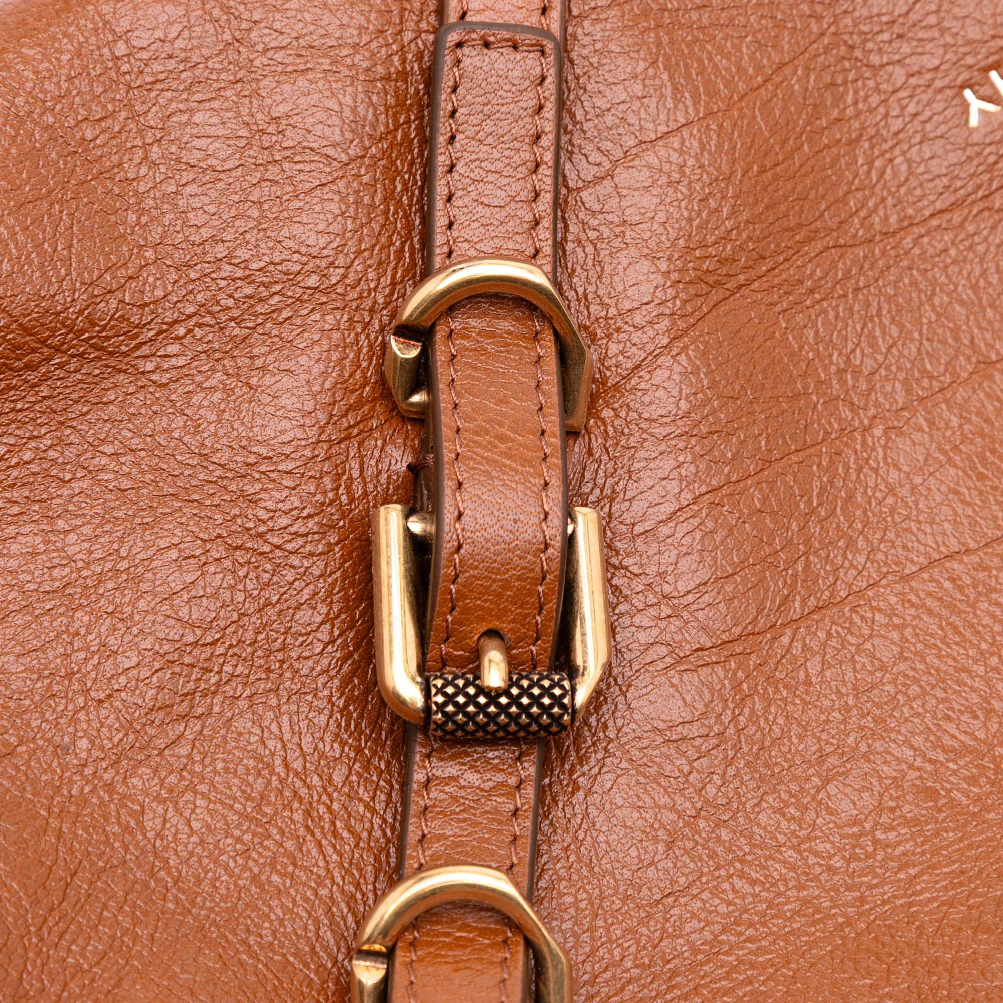 Medium Leather Voyou Crossbody