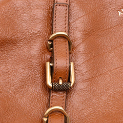 Medium Leather Voyou Crossbody