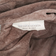 Large Leather Intrecciato Leggero Satchel