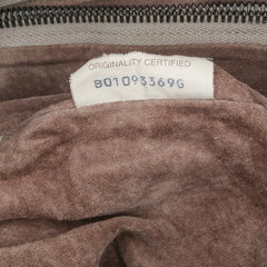 Large Leather Intrecciato Leggero Satchel