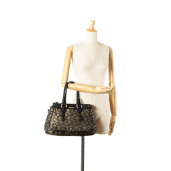 C Carriage Canvas Satchel