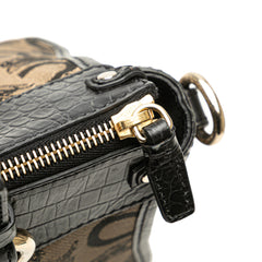 C Carriage Canvas Satchel