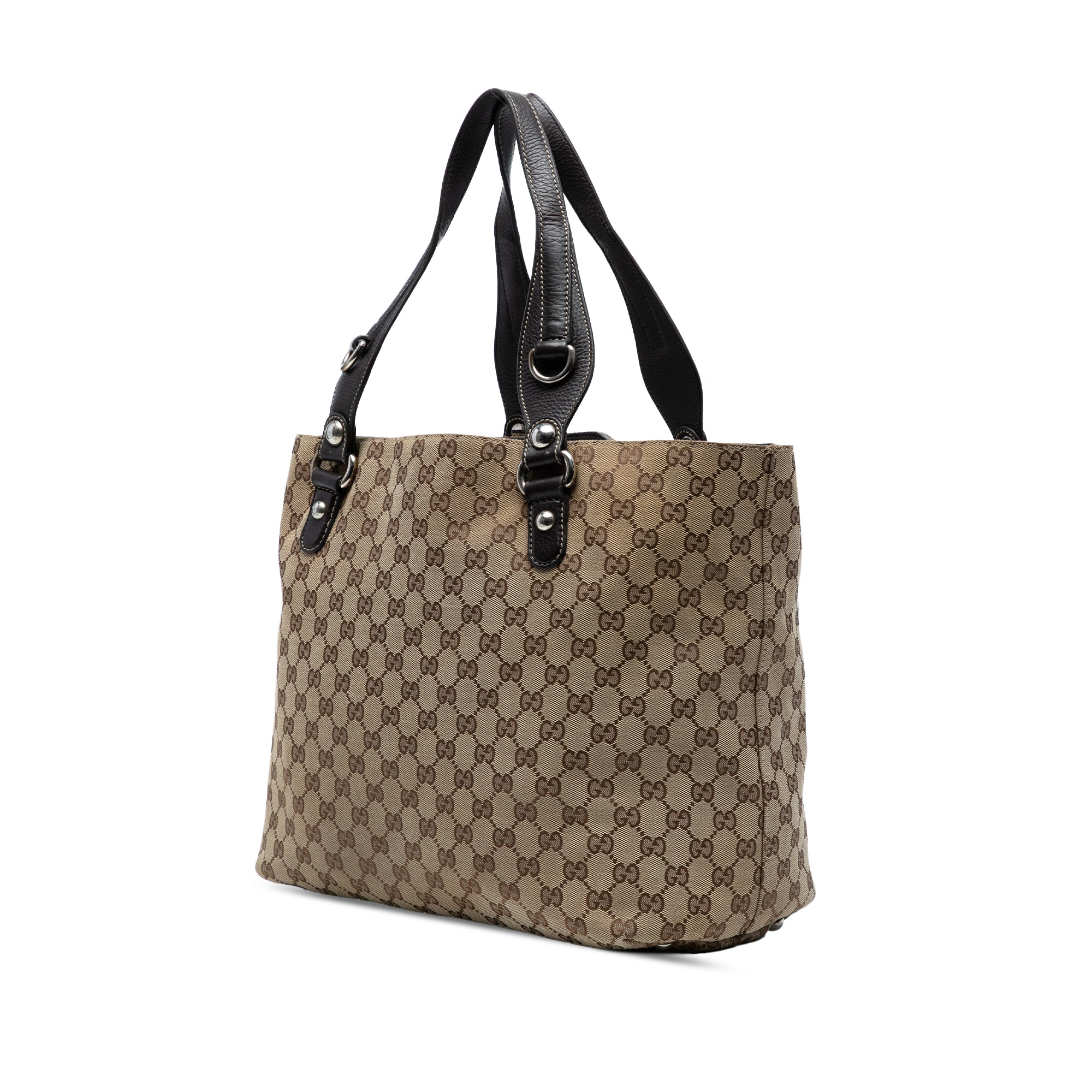 GG Canvas Icon Bit Tote
