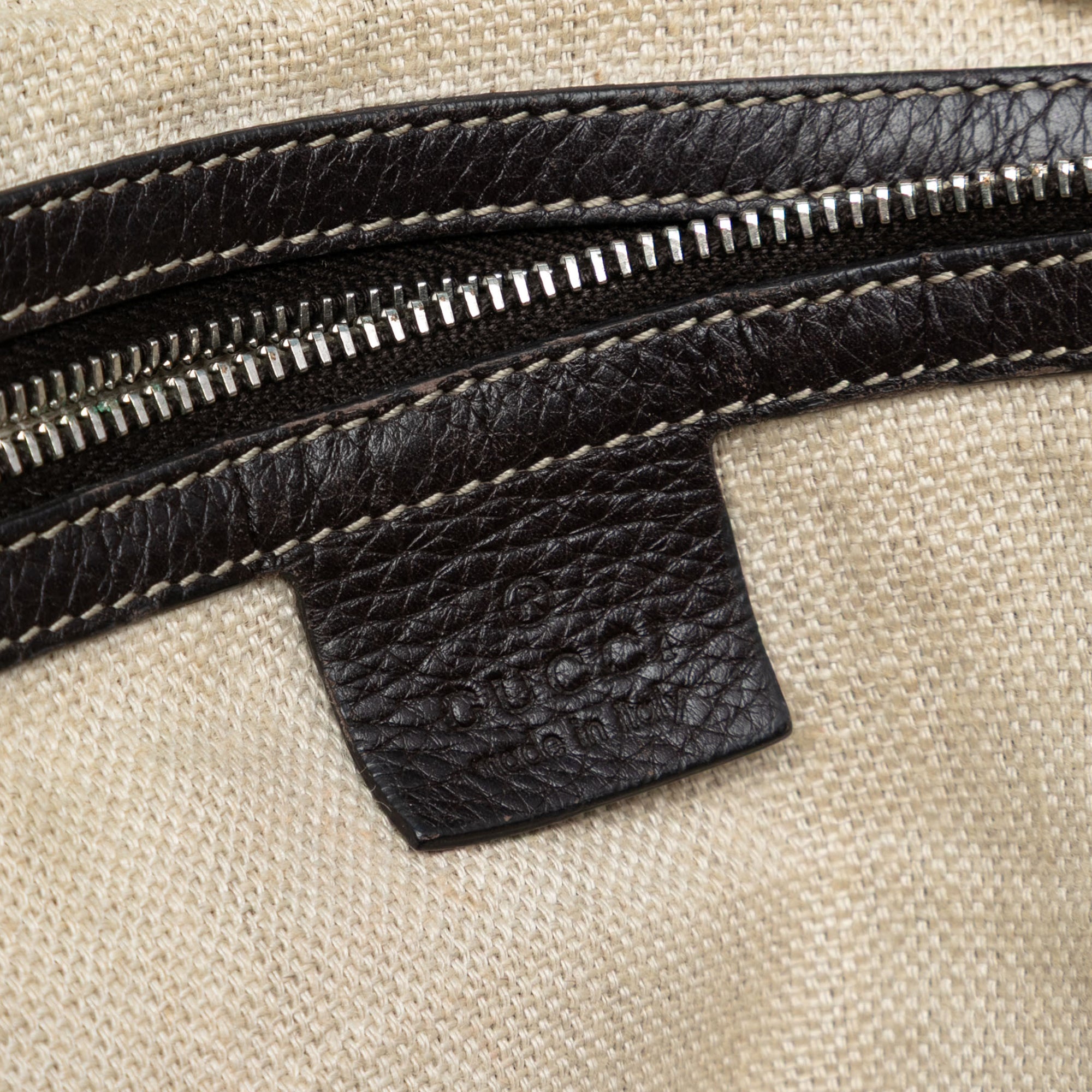 GG Canvas Icon Bit Tote