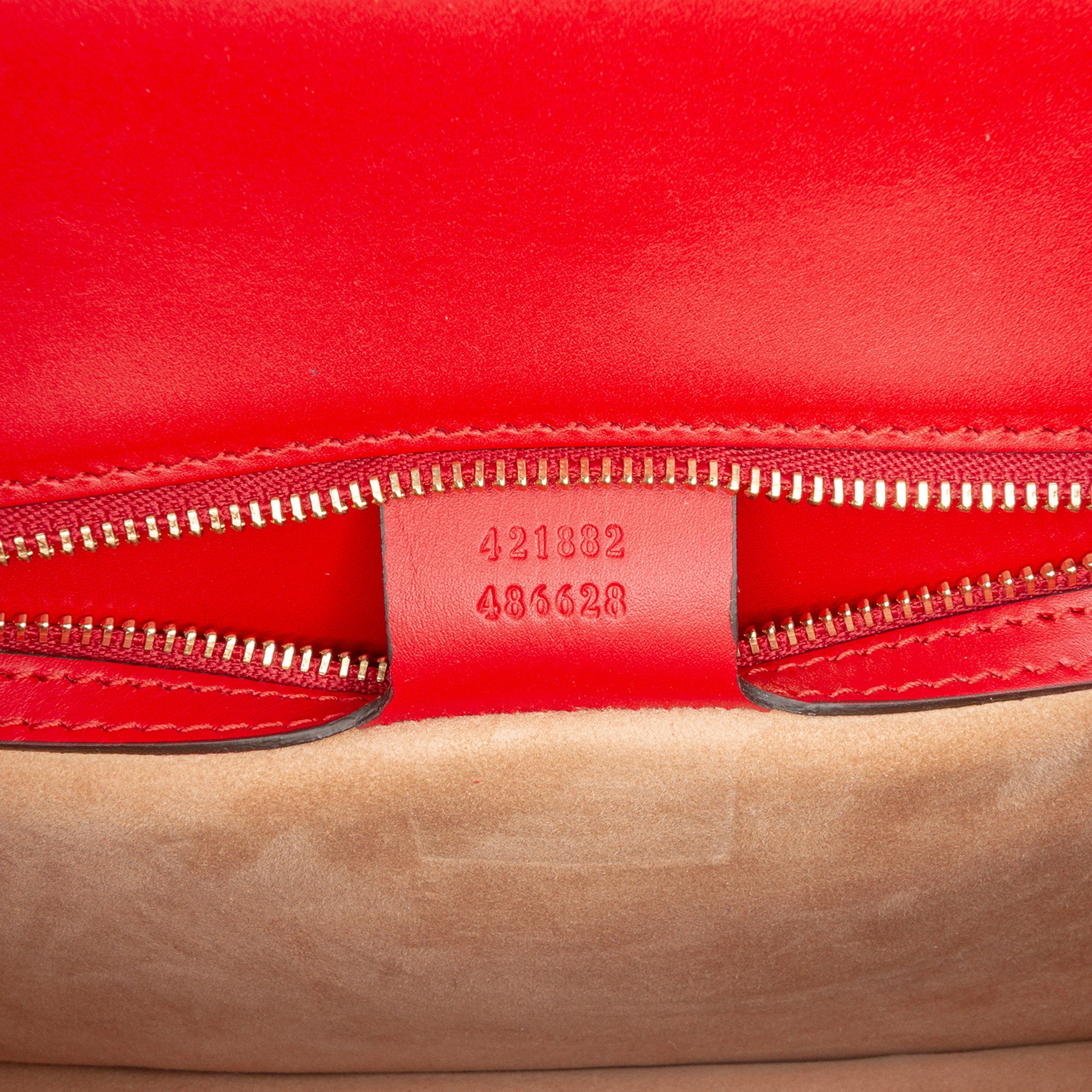 Small Leather Sylvie Web Satchel