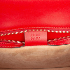 Small Leather Sylvie Web Satchel