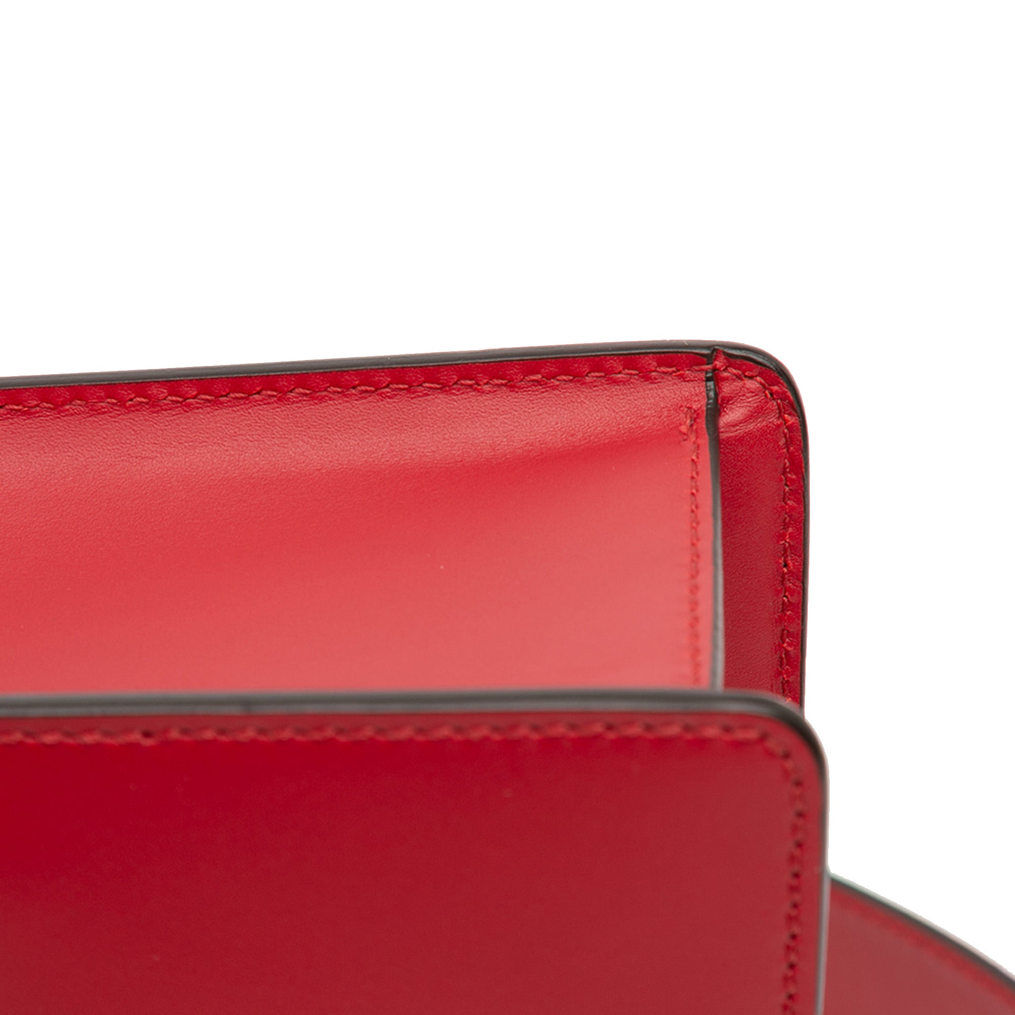 Small Leather Sylvie Web Satchel