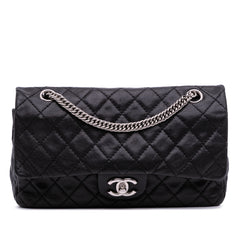 Medium Classic Washed Lambskin Bijoux Chain Double Flap