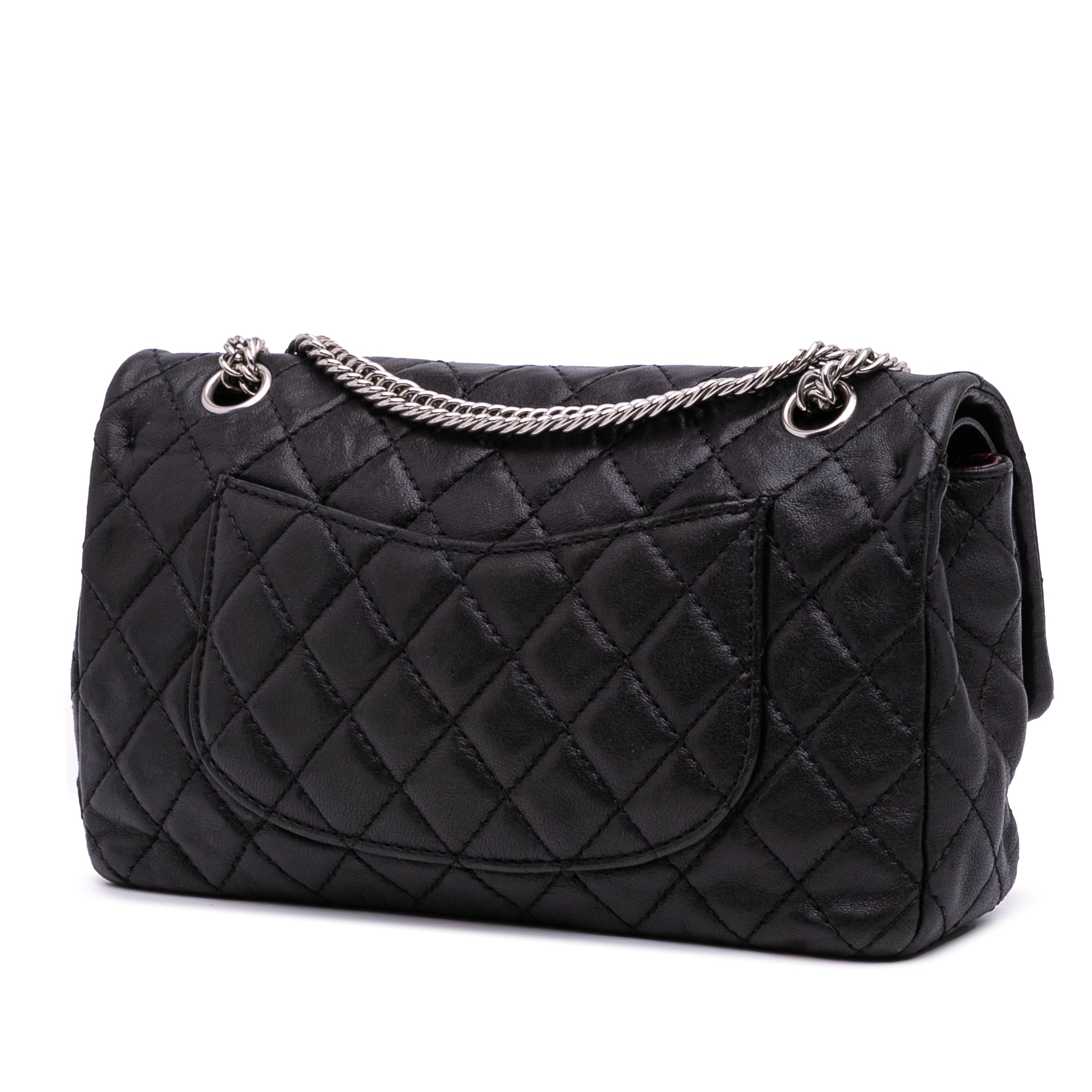 Medium Classic Washed Lambskin Bijoux Chain Double Flap