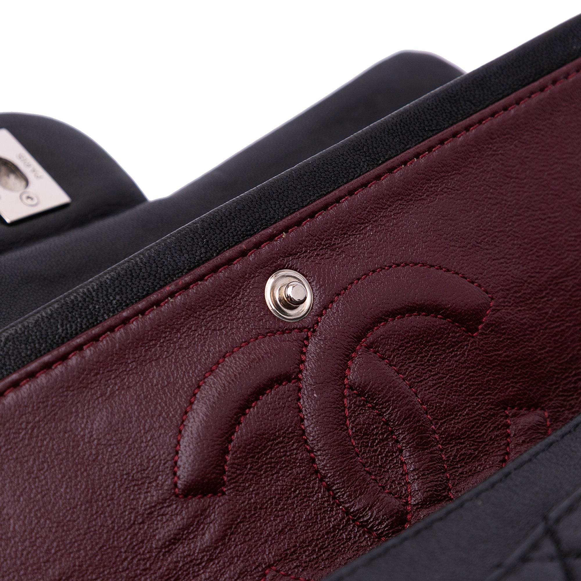 Medium Classic Washed Lambskin Bijoux Chain Double Flap