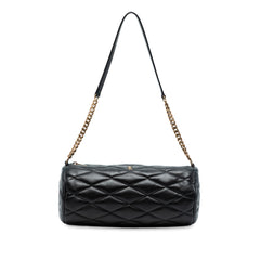 Small Quilted Lambskin Sade Tube Bag