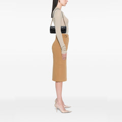 Small Quilted Lambskin Sade Tube Bag