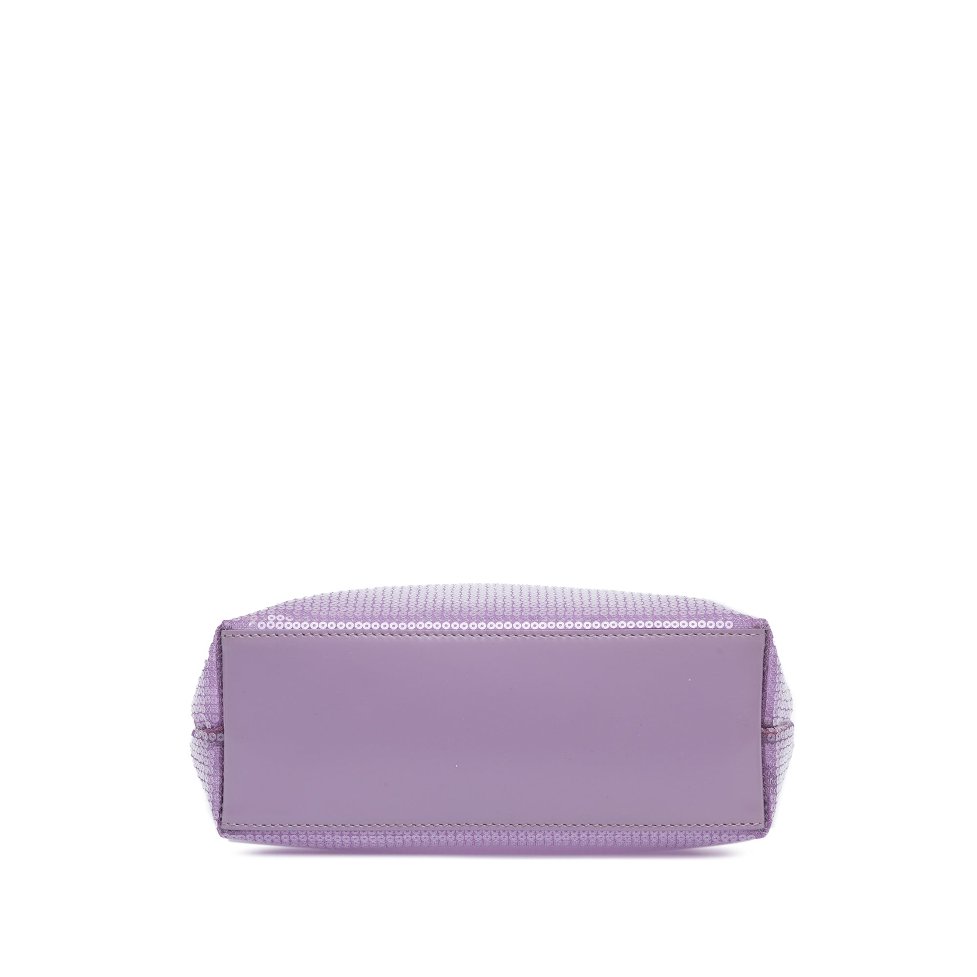 Small Sequined Mesh Logo Tote